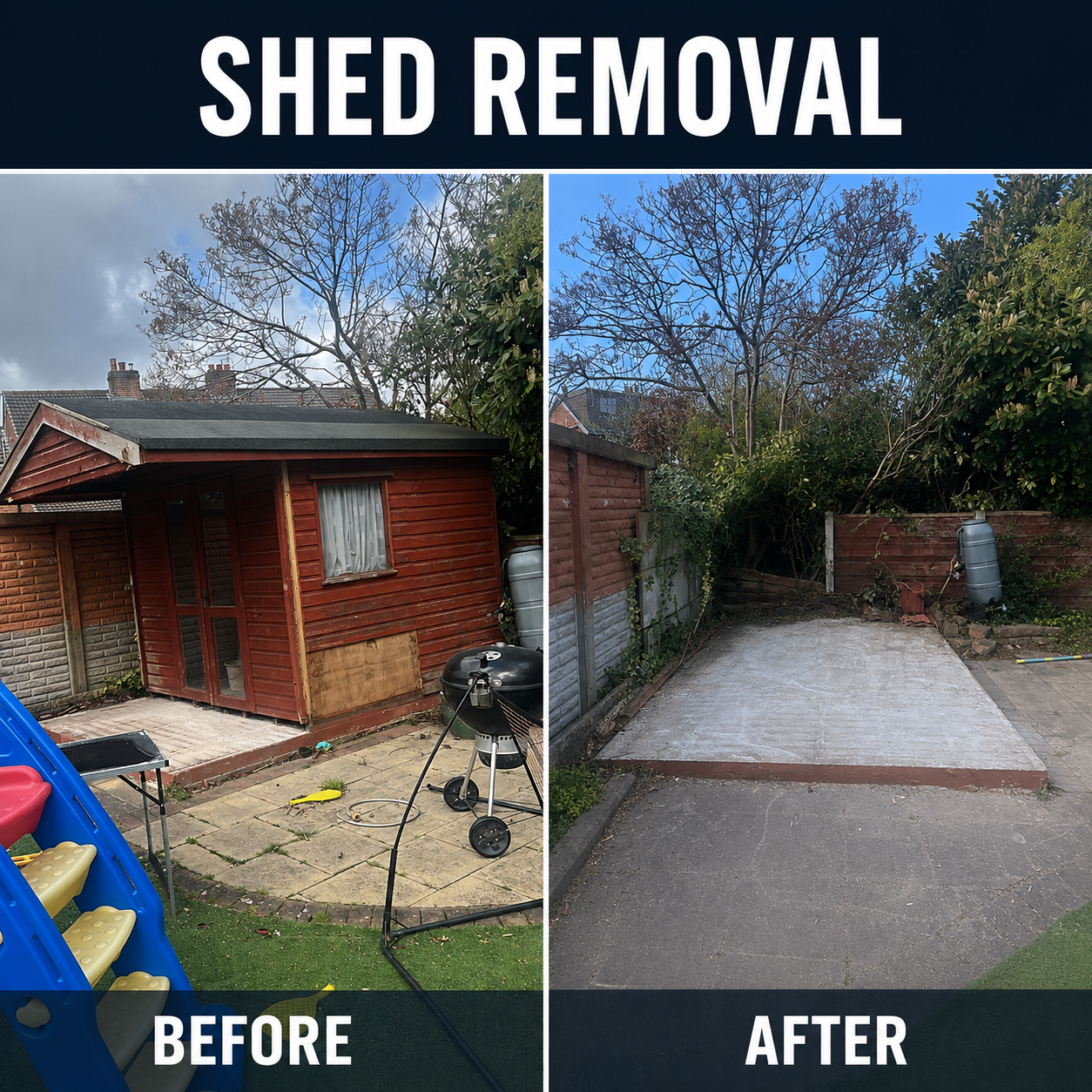 Shed Removal